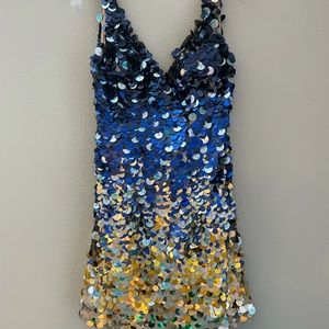 perfect sequins dress size 6